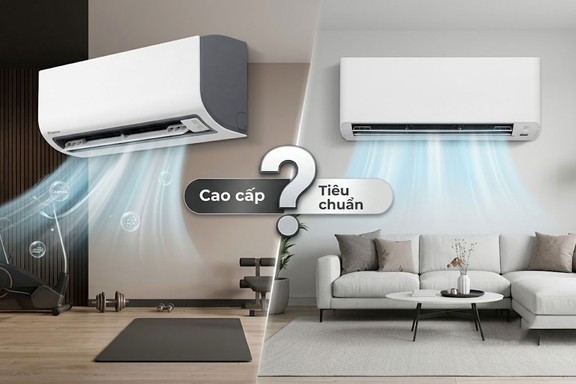 So sánh điều hòa Daikin FTKY60ZVMV và FTKF60ZVMV, nên chọn loại cao cấp hay tiêu chuẩn?
