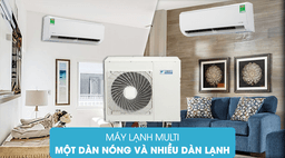 Sự khác biệt giữa điều hòa Multi và dòng điều hòa cục bộ là gì ?