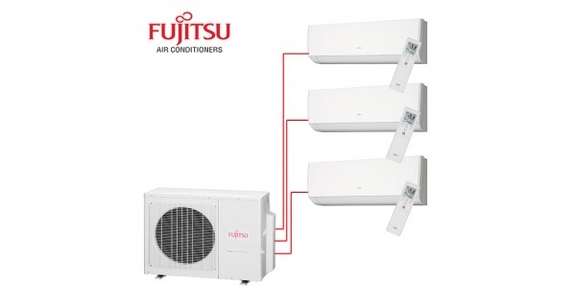 So sánh điều hoà multi Mitsubishi Heavy với điều hoà multi Fujitsu