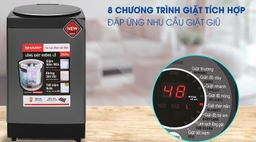 Nên chọn máy giặt Sharp lồng đứng ES-W100PV-H hay ES-W110HV-S?