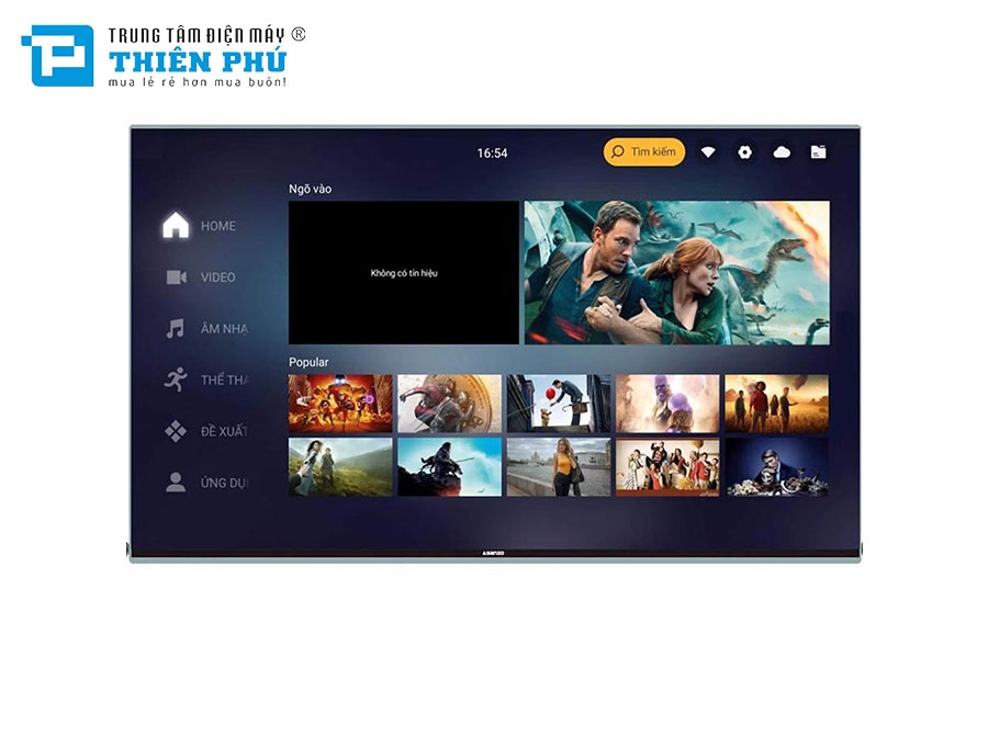 Smart Tivi Asanzo 65 Inch 65SK990 Kính Cường Lực 4K UHD