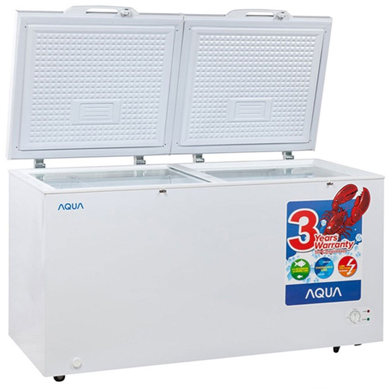 Tủ Đông Aqua Dàn Nhôm AQF-R320 2 Ngăn 2 Cánh Dung Tích 210 Lít