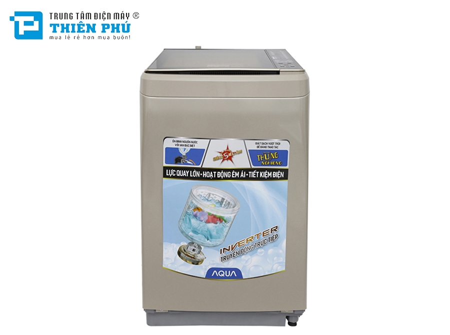Máy Giặt Aqua Inverter Lồng Đứng AQW-D900BT (N) 9 Kg