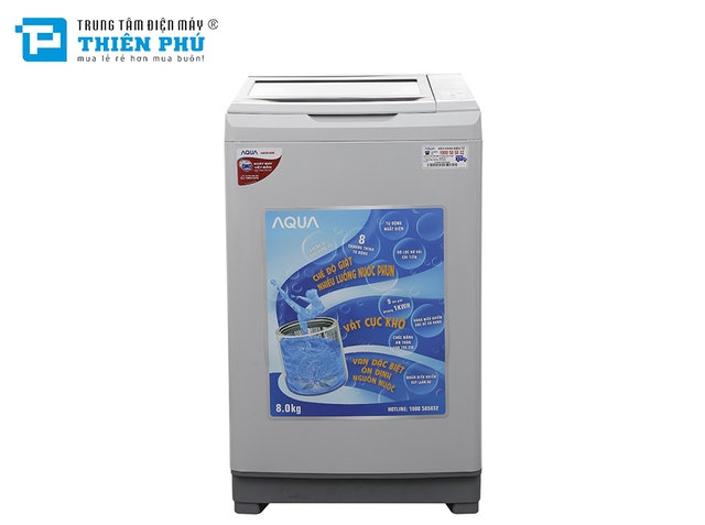 Máy Giặt Aqua Lồng đứng AQW-S80AT 8 Kg