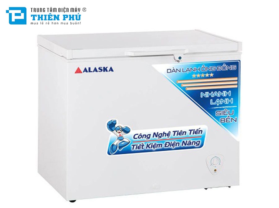 Tủ Đông Alaska Dàn Đồng BD-400C 1 Ngăn Đông 400 Lít