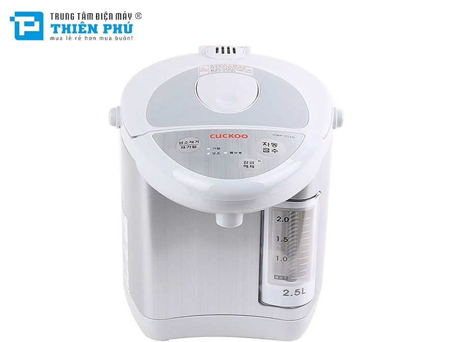 Bình Thủy Điện Cuckoo CWP-253G 2.5 Lít