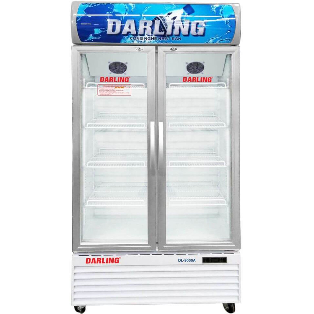 Tủ Mát Darling DL-9000A 2 Cánh Dung Tích 830 Lít