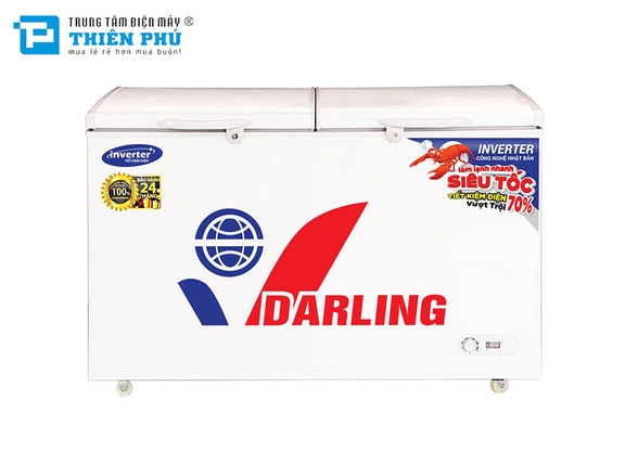 Tủ Đông Darling Inverter 2 Ngăn DMF-4699Wi 450 Lít