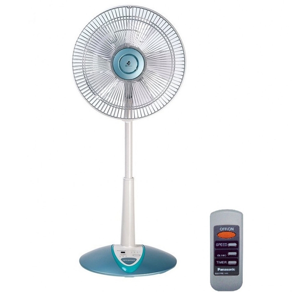 Quạt lửng Panasonic F-307KHB xanh với nhiều tính năng hiện đại hữu ích hơn phục vụ cho gia đình