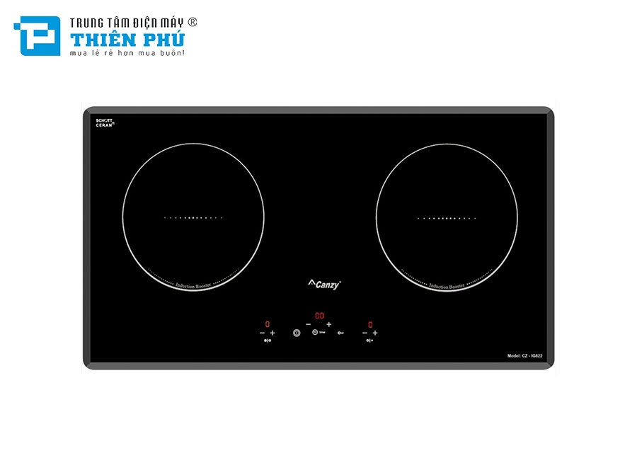 Bếp Điện Từ Đôi Canzy CZ IG822
