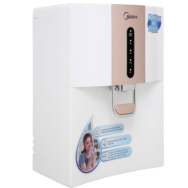 Máy Lọc Nước RO Midea JN1742T 4 Lõi