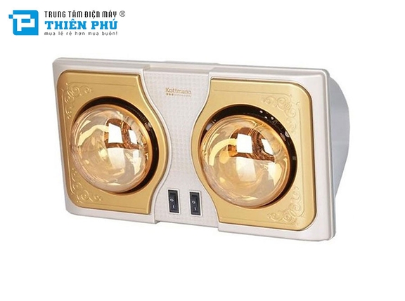 Đèn Sưởi Kottmann K2B-H 2 Bóng Màu Vàng