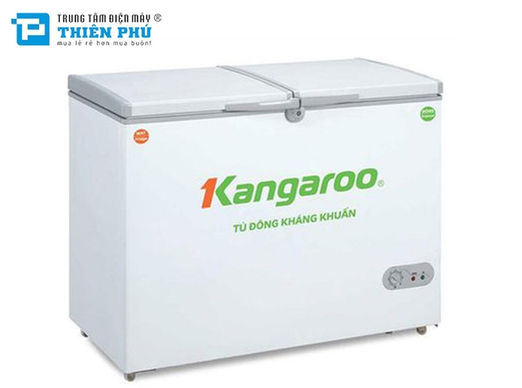 Tủ Đông Kangaroo Dàn Đồng KG388C1 1 Ngăn 2 Cánh 388 Lít