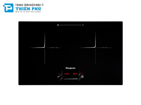 Bếp Điện Từ Hồng Ngoại Đôi Kangaroo KG443i