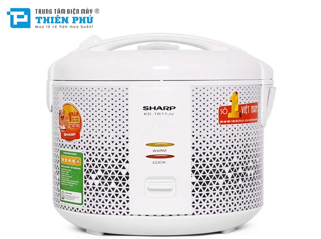 Nồi Cơm Điện Sharp KS-181TJV 1.8 Lít