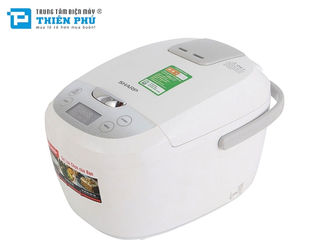 Nồi Cơm Điện Tử Sharp KS-COM180EV-GY 1.8 Lít