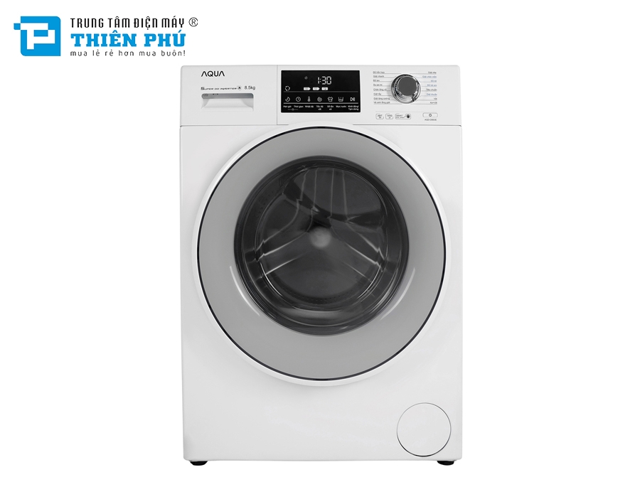 Máy Giặt  Inverter Aqua AQD-D850E.W 8.5 Kg