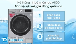 Top 3 máy giặt LG 8.5kg đến 10.5kg được yêu thích nhất hiện nay