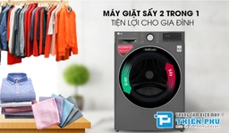 Nên mua máy giặt sấy LG FV1450H2B hay Samsung WD10N64FR2X/SV?