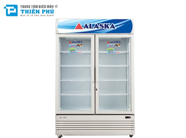 Tủ Mát Alaska 2 Cánh 1200 Lít SL-12C Dàn Đồng