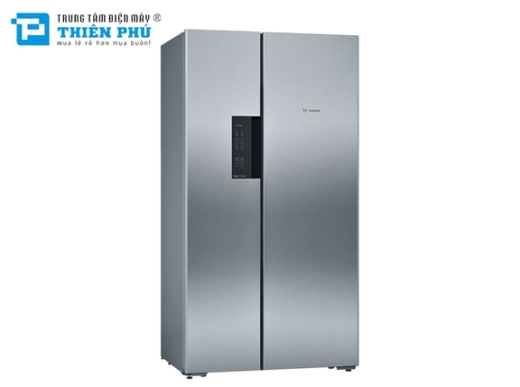 Tủ Lạnh Bosch Side By Side 661 Lít KAN92VI35O 2 Cánh Serie 4