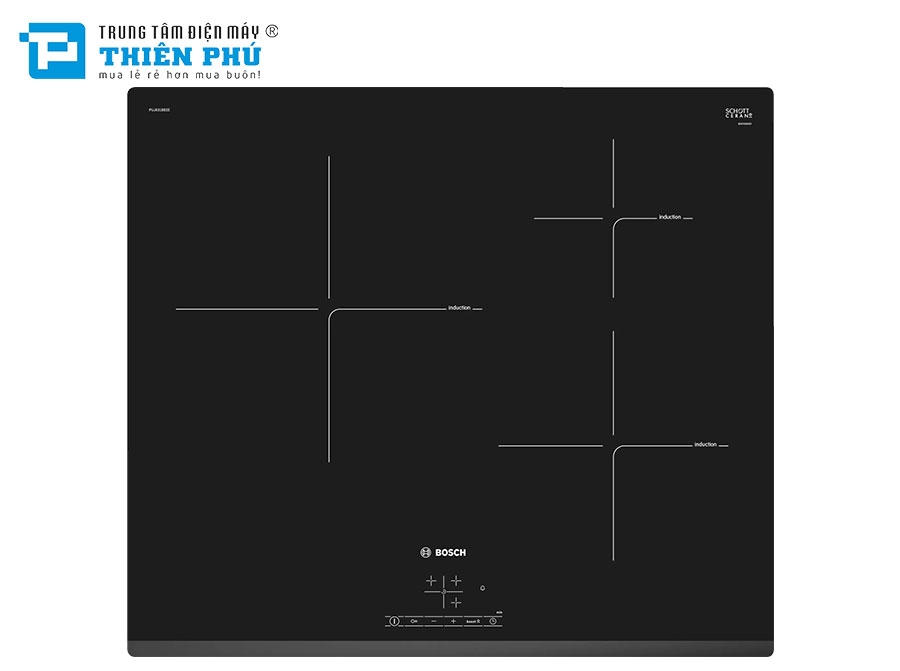 Bếp Từ Bosch PUJ631BB2E Serie 4 3 Vùng Nấu