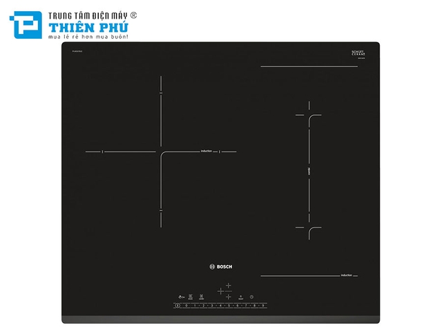 Bếp Từ Bosch PVJ611FB5E 3 Vùng Nấu Series 6