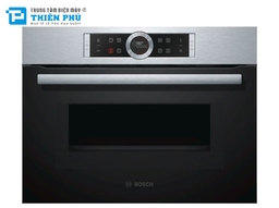 Những Lý Do Nên Sở Hữu Lò Nướng  Kết Hợp Vi Sóng Bosch CMG633BS1B 45 Lít Series 8