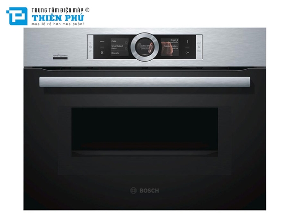 Lò Nướng Bosch Kết Hợp Vi Sóng CMG656BS6B 45 Lít Series 8