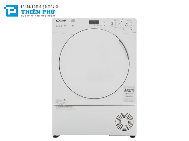 Máy Sấy Quần Áo Candy 8Kg CS C8LF-S