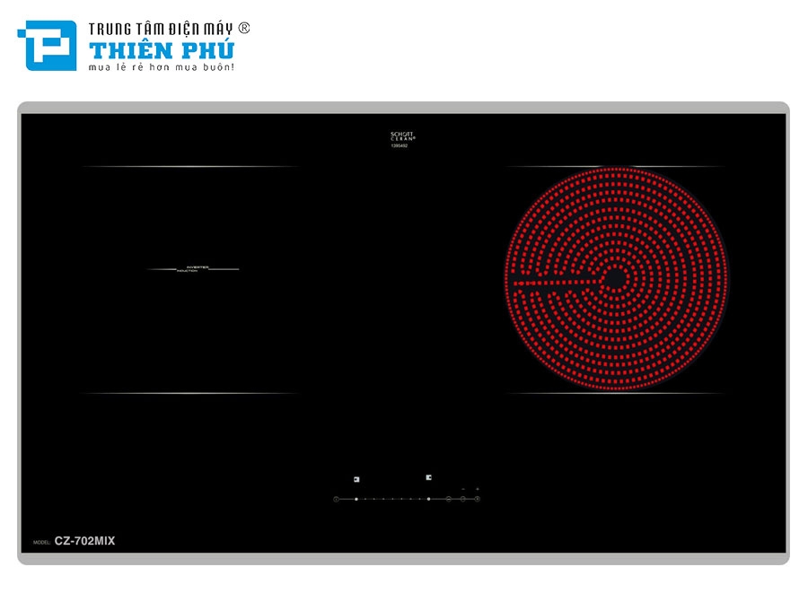 Bếp Điện Từ Đôi Canzy CZ 702MIX