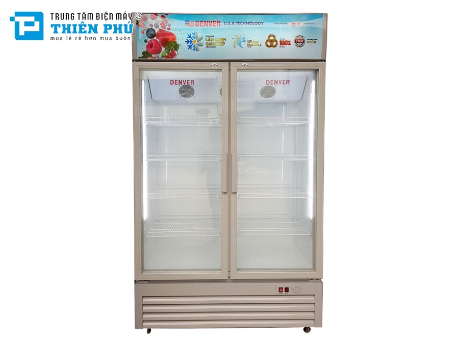 Tủ Mát Denver TM 2000GTL 2 Cánh 950 Lít