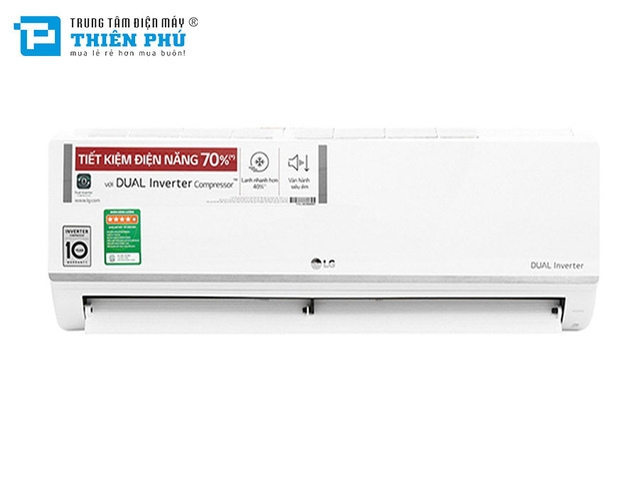 Điều Hoà LG 9000Btu 1 Chiều Inverter V10ENH Gas R32