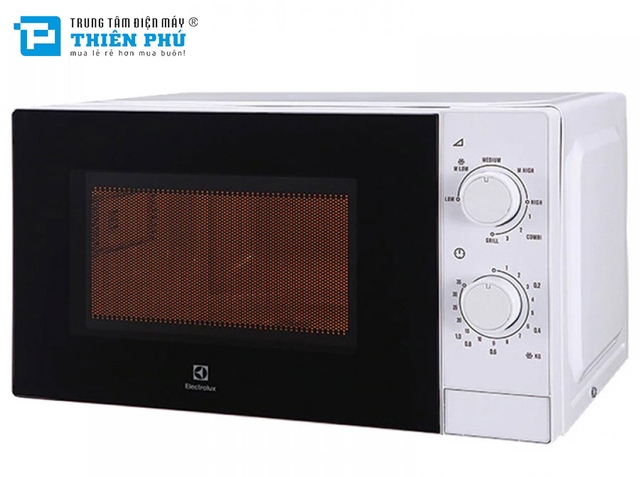 Lò Vi Sóng Có Nướng Electrolux EMM2022GW 20 Lít