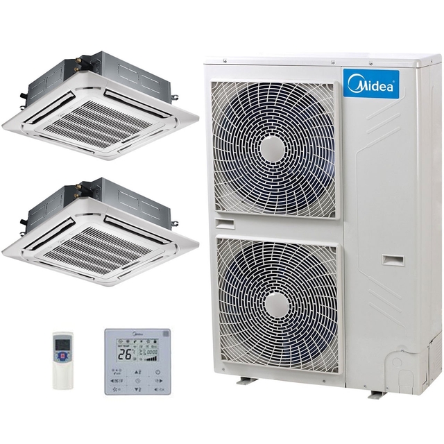 Điều Hoà Multi Midea Âm trần Inverter MQ4L2-48CRDN1/MOUL-96CD1N1-R 1 Chiều 96000Btu