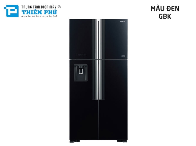 Tủ Lạnh Hitachi Inverter 540 Lít R-FW690PGV7(GBK) 4 Cánh