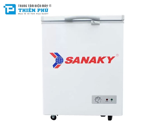 Tủ Đông Sanaky VH-150HY2 1 Ngăn Dàn Nhôm 150 Lít