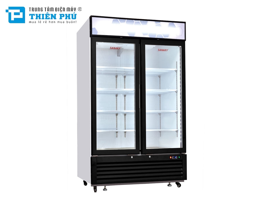 Tủ Đông Đứng Sanaky VH-1368K 2 Cánh Dàn Đồng 1320 Lít