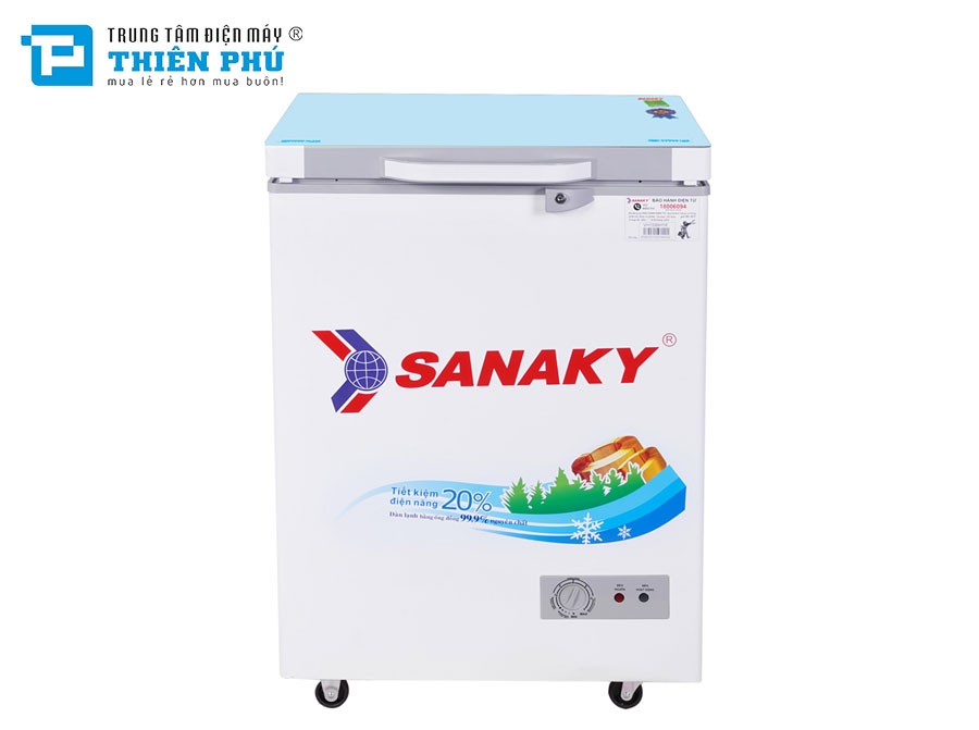 Tủ Đông Sanaky VH-1599HYKD 1 Ngăn 100 Lít