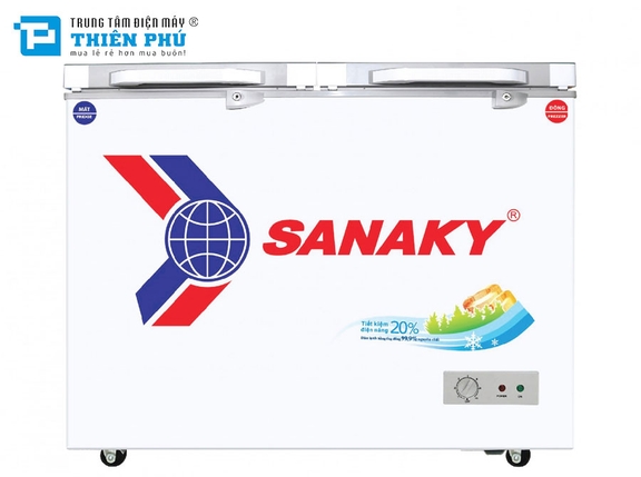 Tủ Đông Sanaky Inverter 210 Lít 2 Ngăn VH-2599W4KD