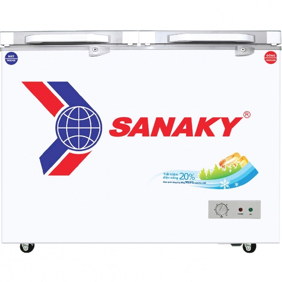 Khám phá chất lượng của tủ đông Sanaky VH-2599W2K Dàn Đồng 2 Ngăn có tốt không?