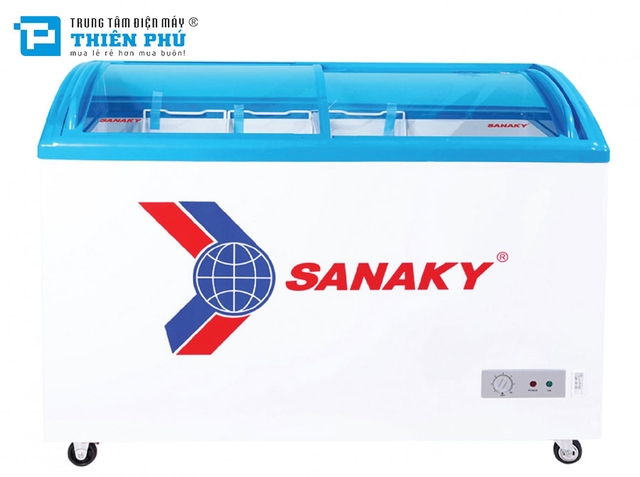 Tủ Đông Sanaky VH-302KW Dàn Nhôm 2 Ngăn 1 Đông 1 Mát 242 Lít