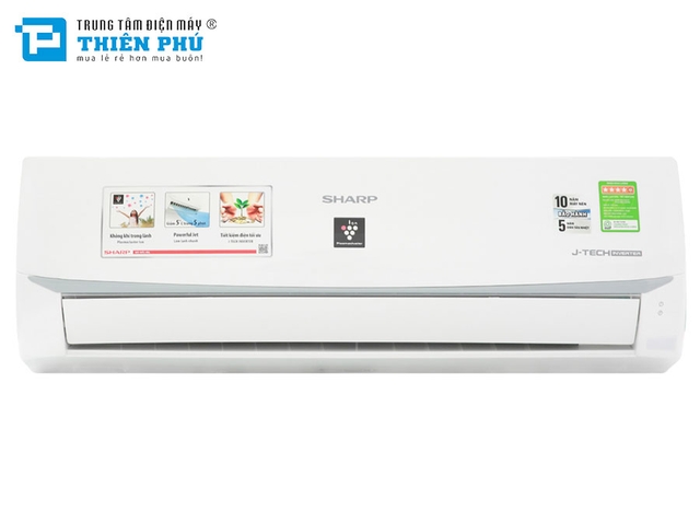 Điều Hòa Sharp 18000Btu 1 Chiều Inverter AH-XP18WMW