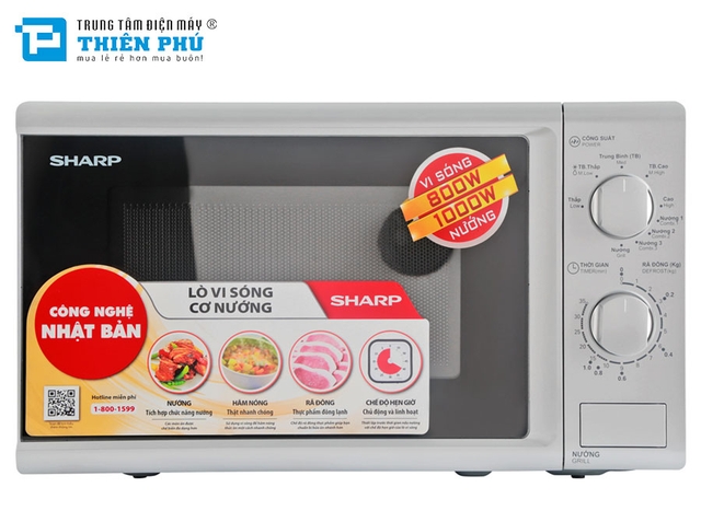 Lò Vi Sóng Sharp R-G271VN-W 20 Lít