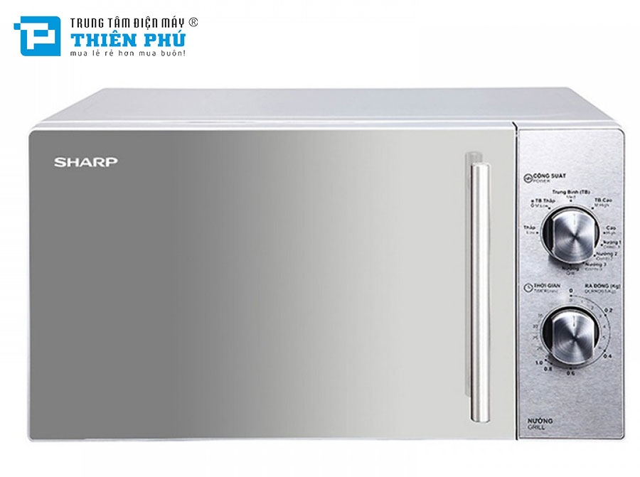 Lò Vi Sóng Có Nướng Sharp R-G227VN-M 20 Lít