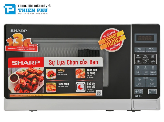 Lò Vi Sóng Sharp Điện Tử R-G272VN-S 20 Lít