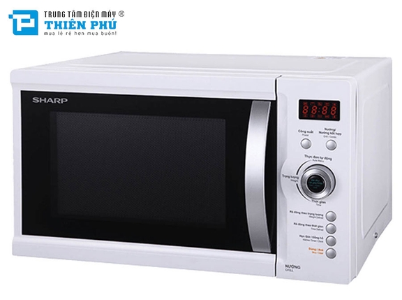 Lò Vi Sóng Điện Tử Sharp R-G371VN-W 23 Lít