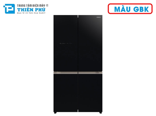 Tủ Lạnh Hitachi Inverter 569 Lít R-WB640VGV0(GBK) 4 Cánh