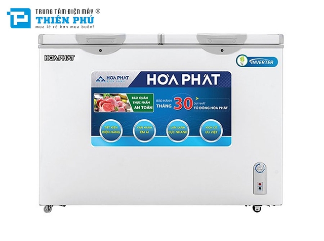 Tủ Đông Hòa Phát Inverter HCFI 506S2Đ2 1 Ngăn Đông 1 Ngăn Mát 205 Lít