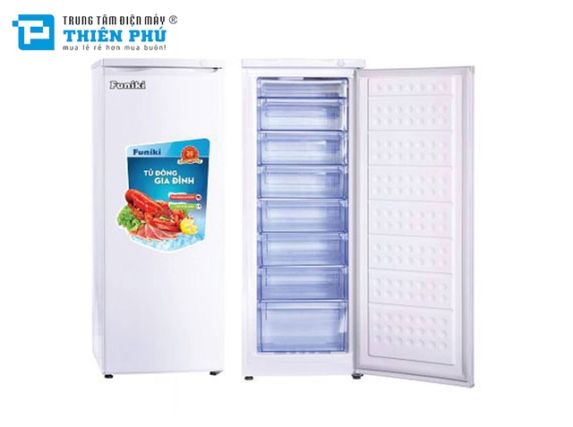 Tủ Đông Đứng Funiki Hòa Phát HSC 220P 216 Lít